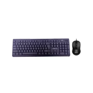 Havit KB270CM Black Wired Keyboard & Mouse Combo With Bangla